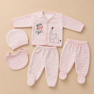 Imported 5 pcs newborn Fleece set
