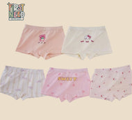Pack of 5 Girls Boxer