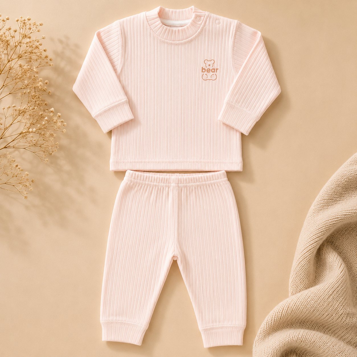 Blended baby suit