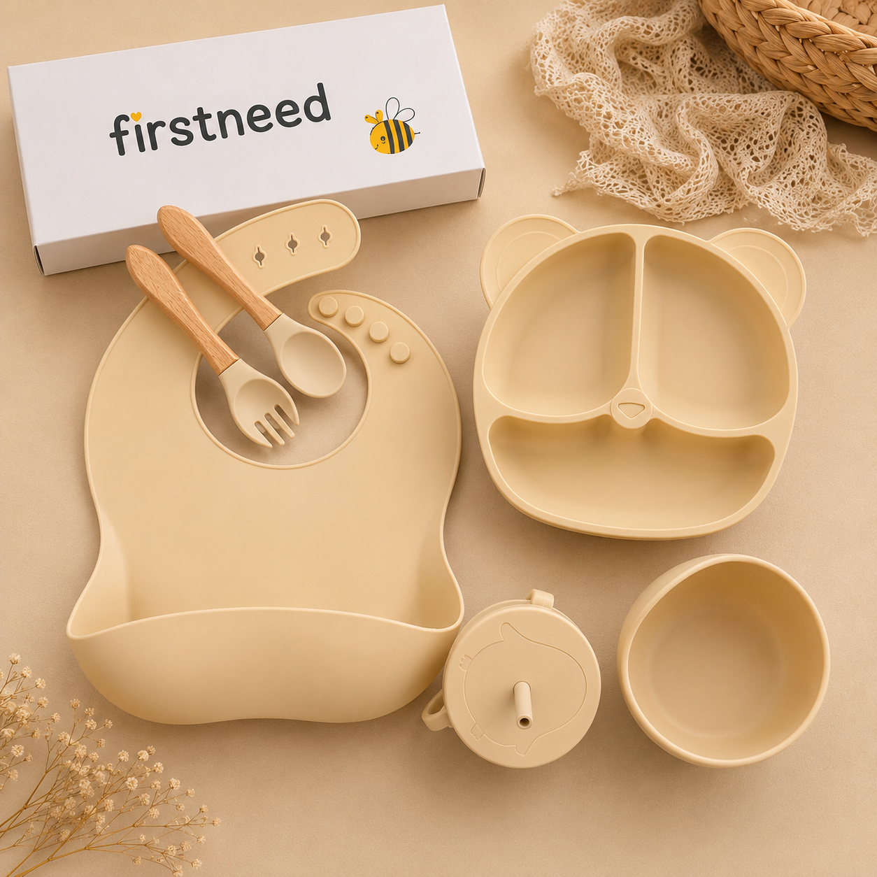 Silicon Baby cutlery Set