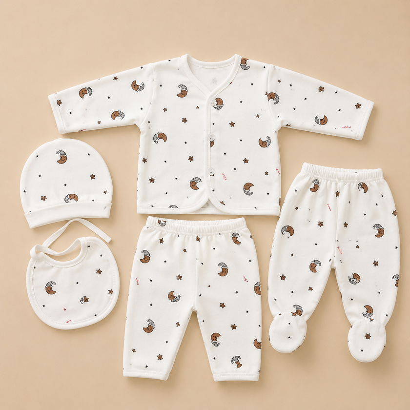 Imported 5 pcs 0-3 Fleece set