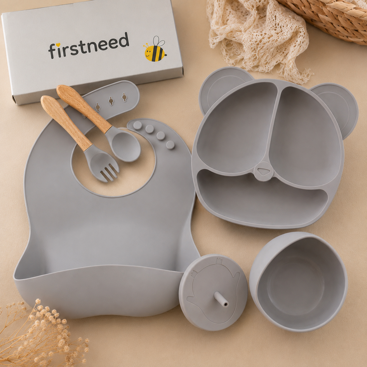 Silicon Baby cutlery Set