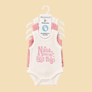 (0-3 Months ) 3 Pcs Imported thai Body suit