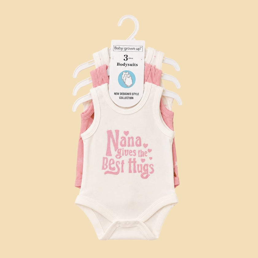 (0-3 Months ) 3 Pcs Imported thai Body suit