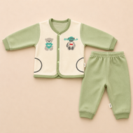 Winter fleece 0-6 months suit
