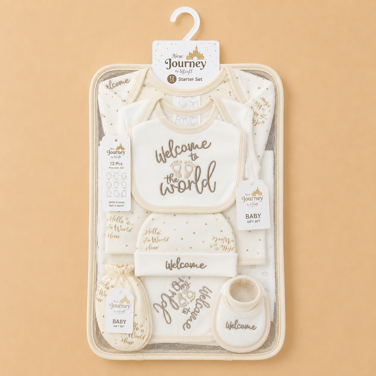 Welcome to world 12 pcs starter set