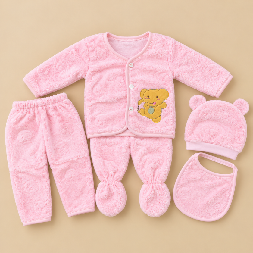 5in1 ultra soft Fleece Suit