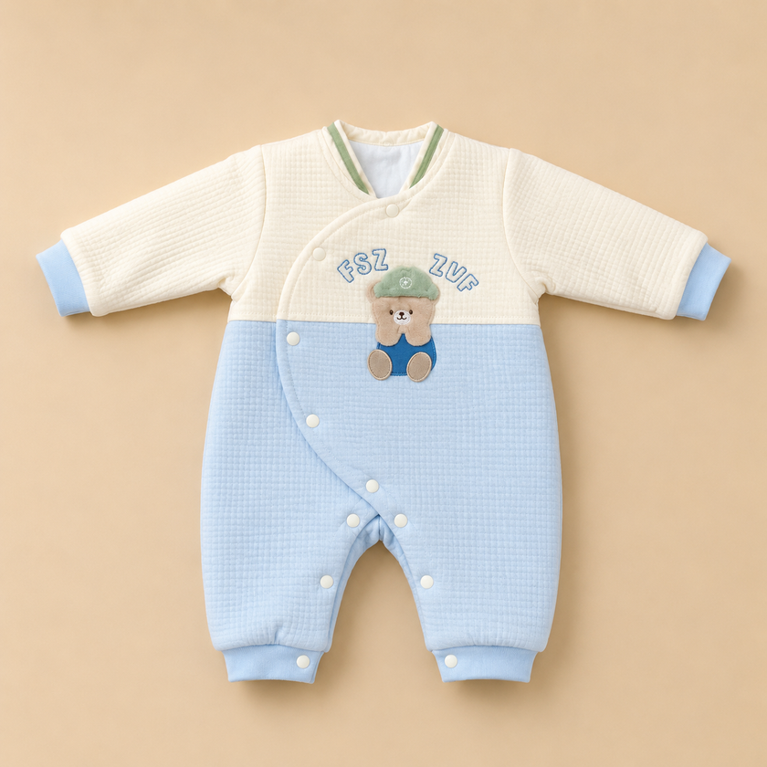 Boys pre winter romper