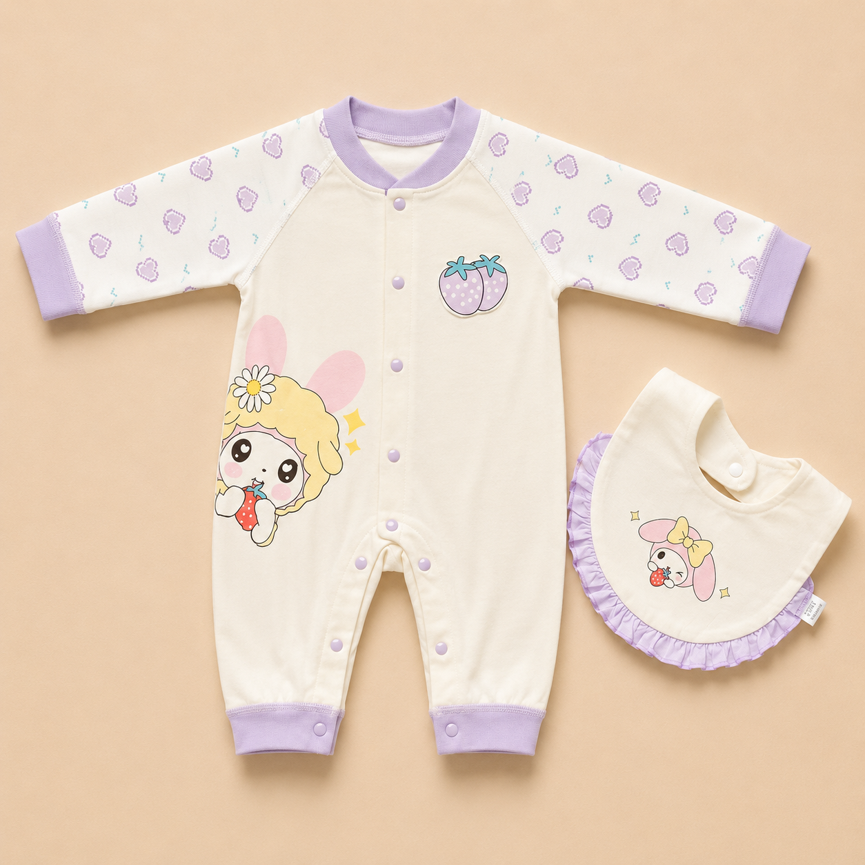 Baby 2in1 blended romper
