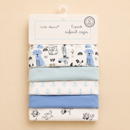 5pcs baby cap set 0-6 months