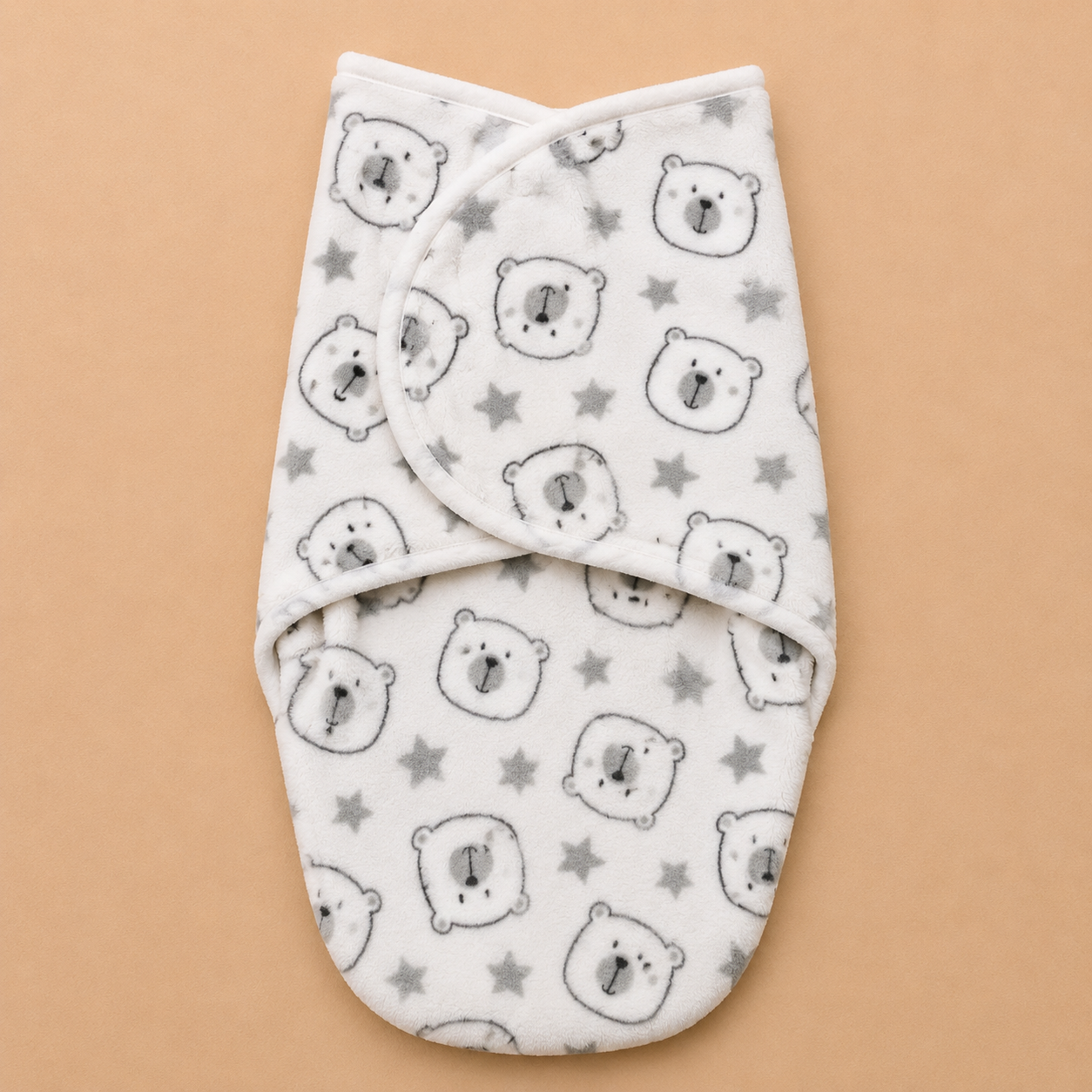 Winter fleece swaddle