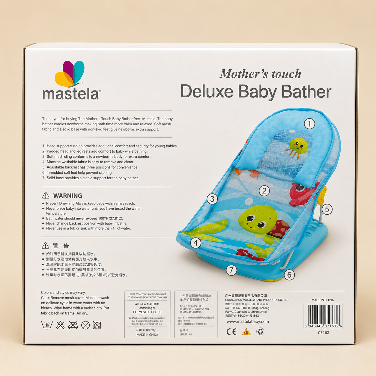 Mastela bather