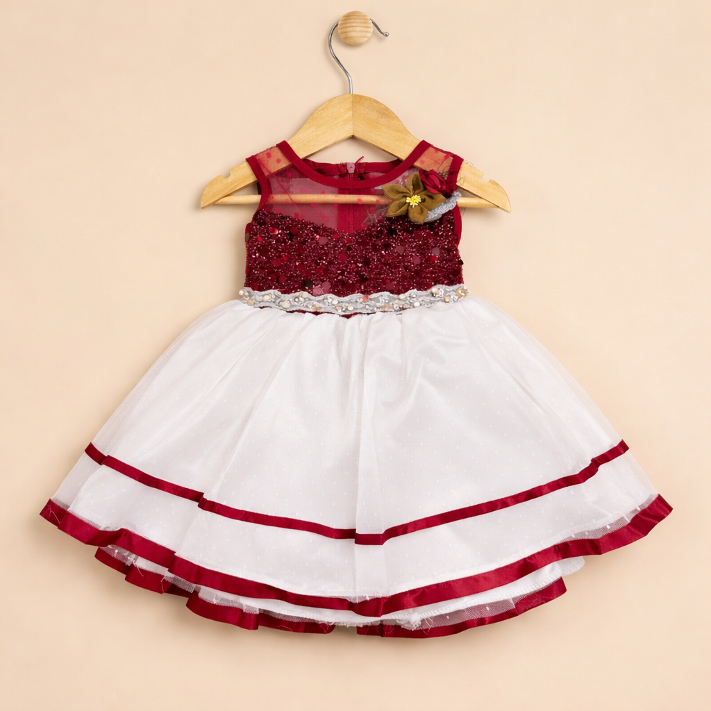 Red Baby Frock
