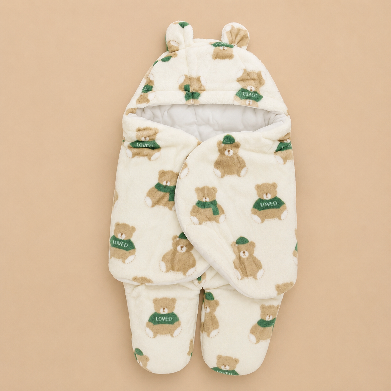 Baby winter swaddle