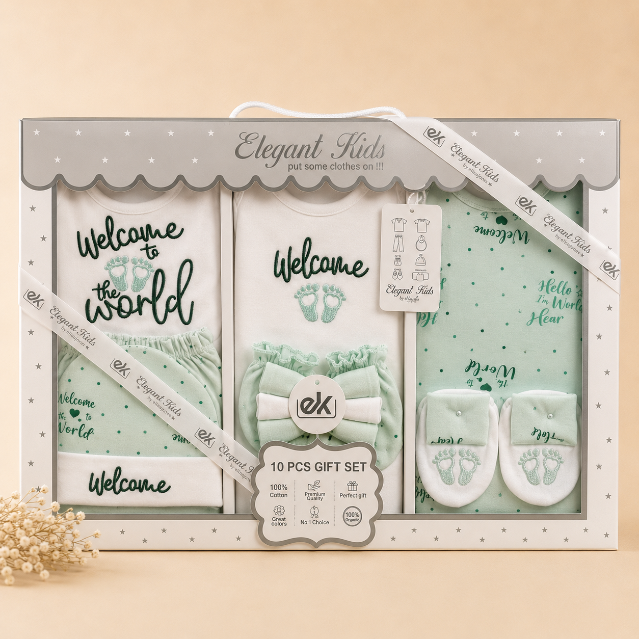 10 pcs baby Gift set