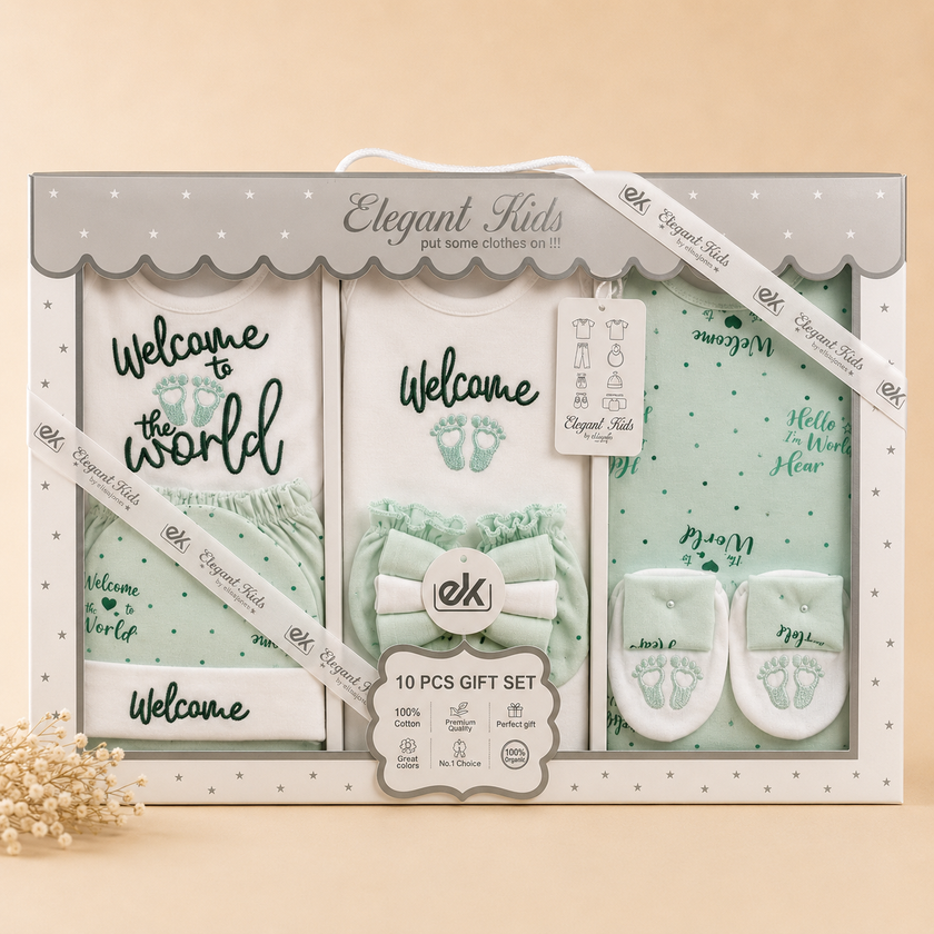 10 pcs baby Gift set