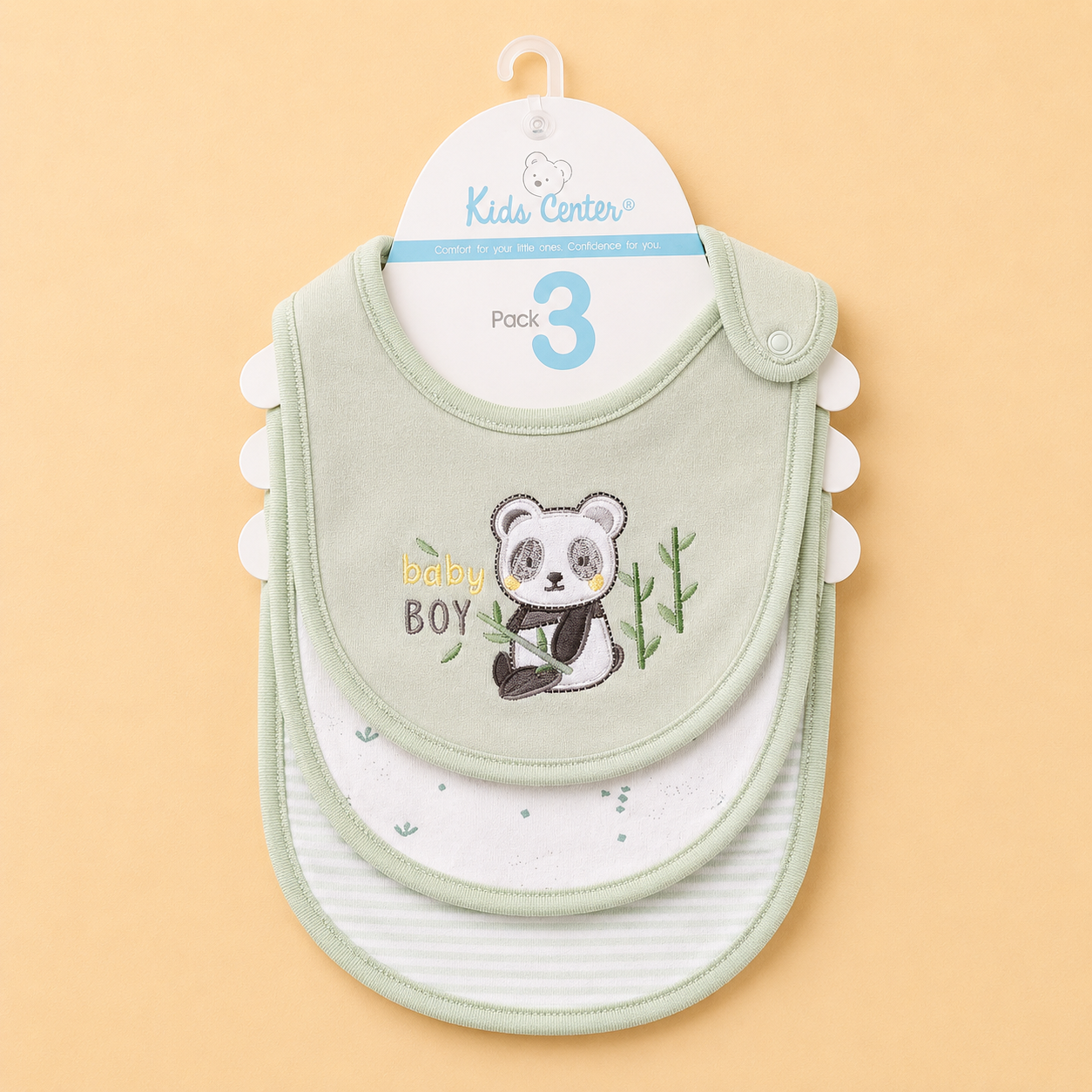 Panda 3pcs Bib