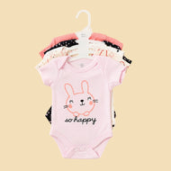 (0-3Month)5 pcs imported thai bodysuit
