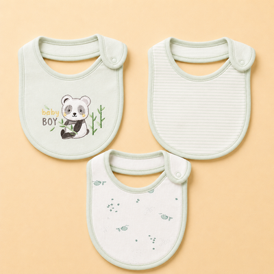 Panda 3pcs Bib