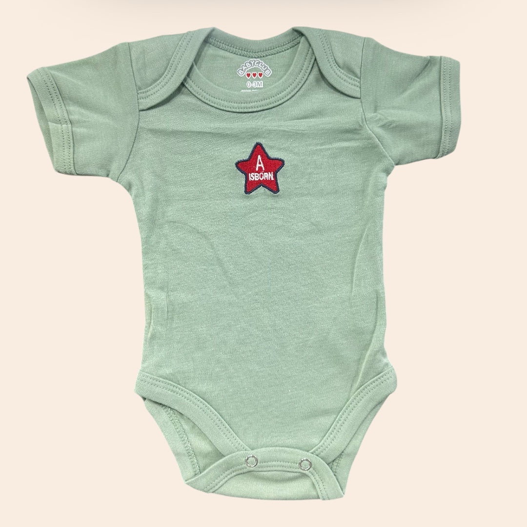 Color Half Sleeve Body Suit