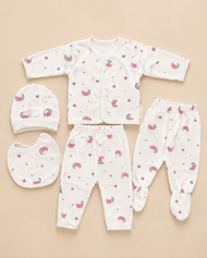 Imported 5 pcs 0-3 Fleece set