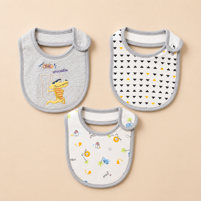 Pack of 3 bib Set