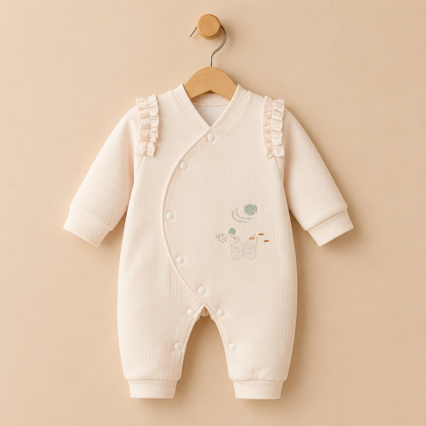 Baby winter romper