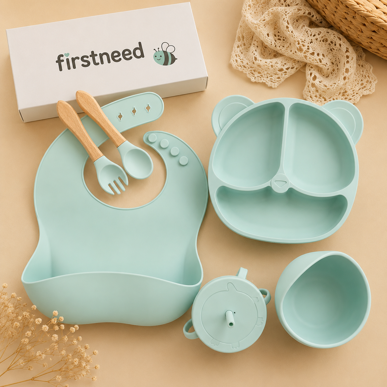 Silicon Baby cutlery Set