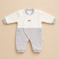 Baby girls pre winter romper