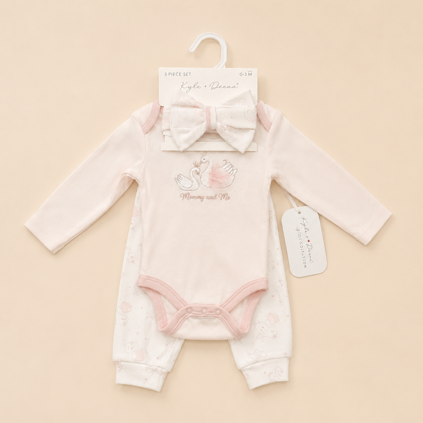 3In1 baby bodysuit set