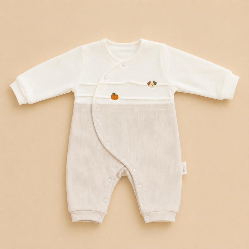 Baby winter romper