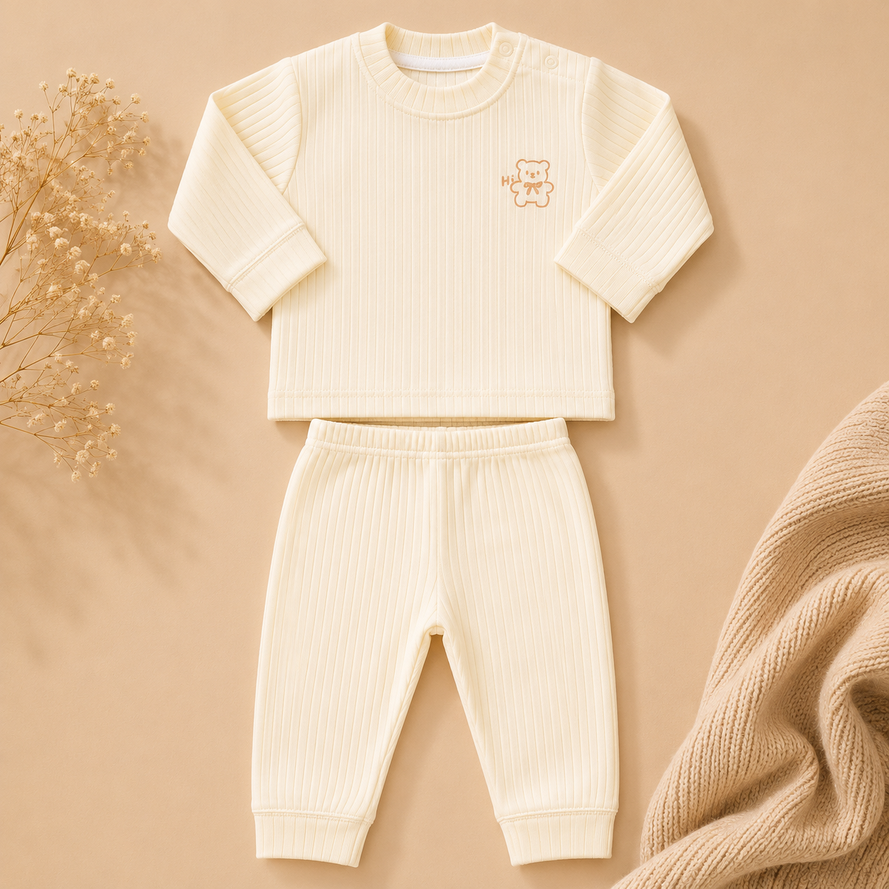 Blended baby suit
