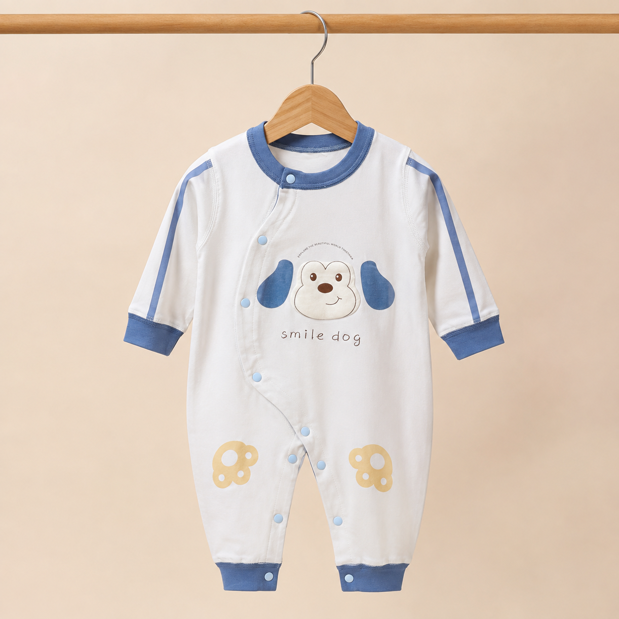 Baby blended romper mid season
