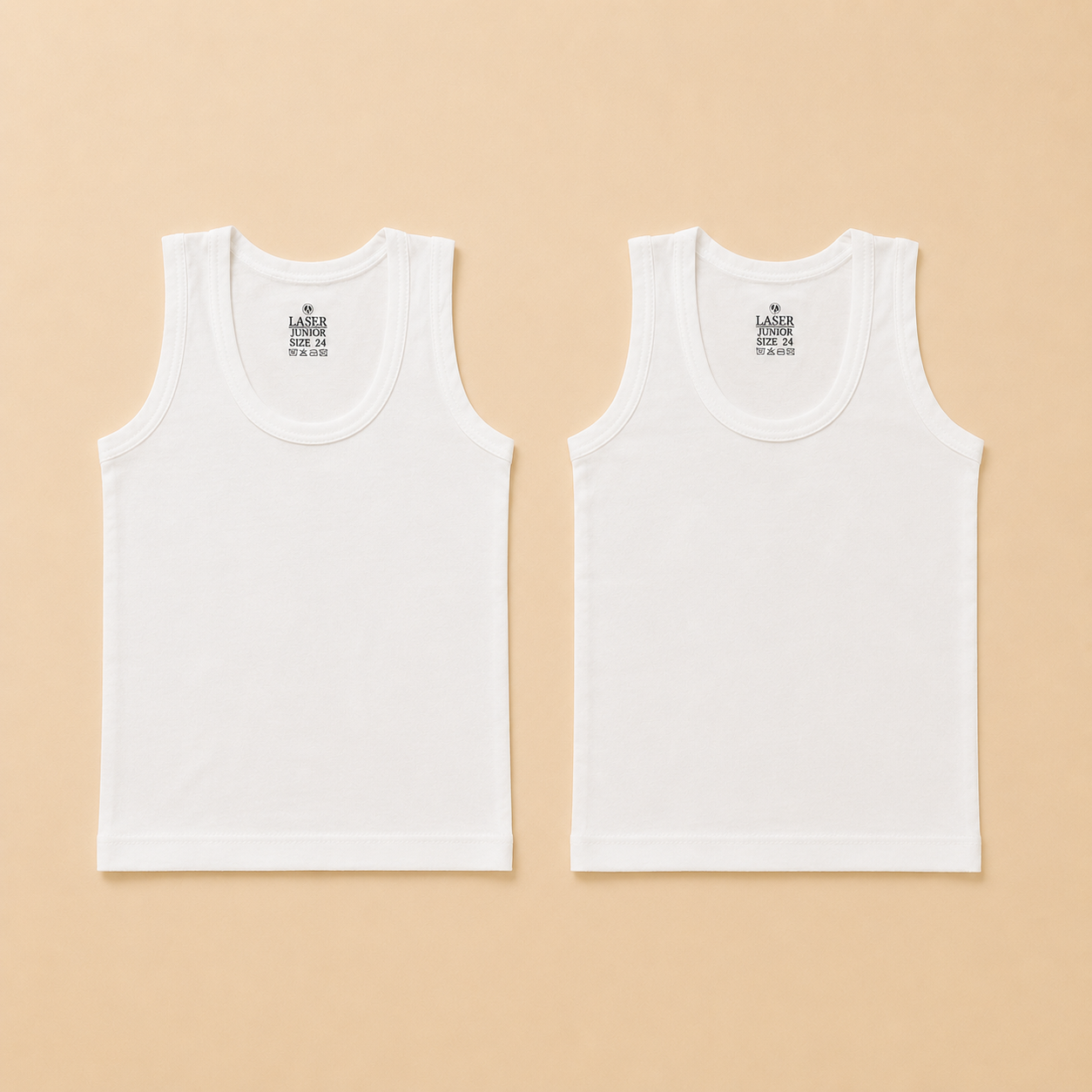 Pack of 2 Inner-Vest 100% Cotton