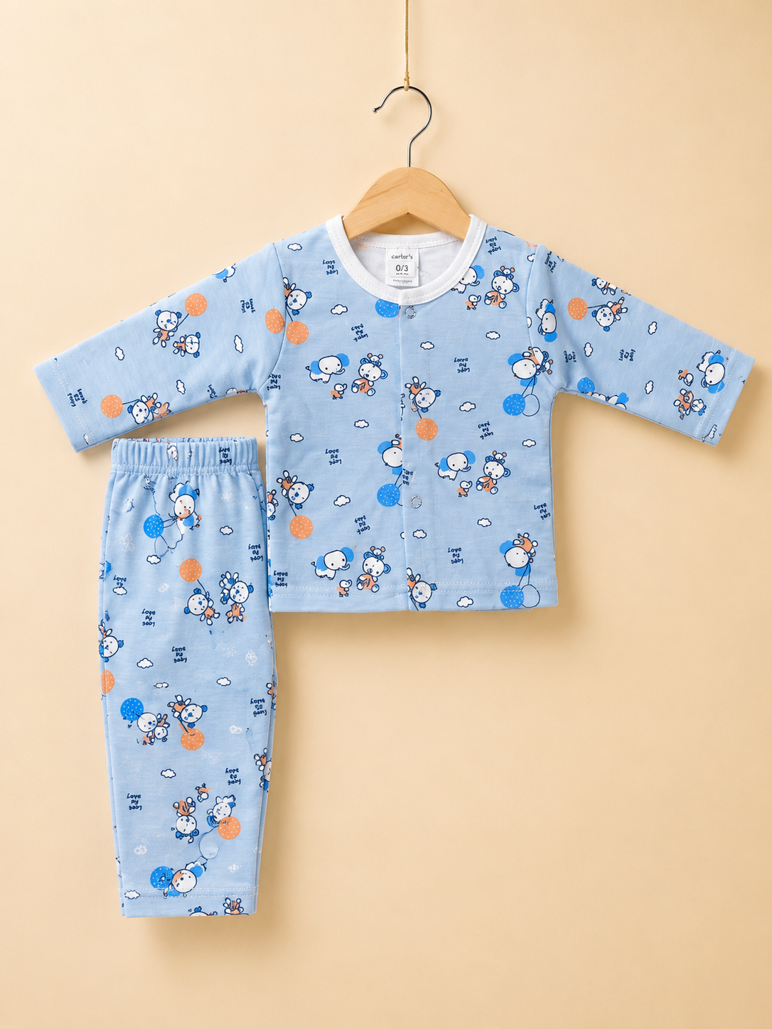 Baby cotton suit