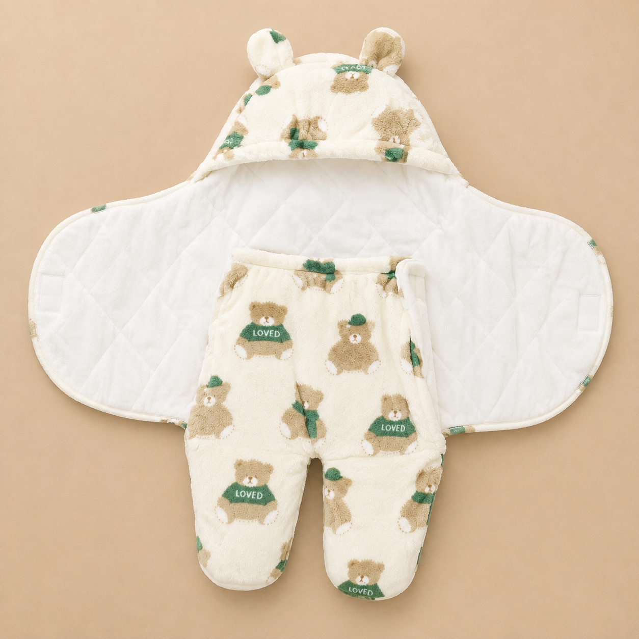 Baby winter swaddle