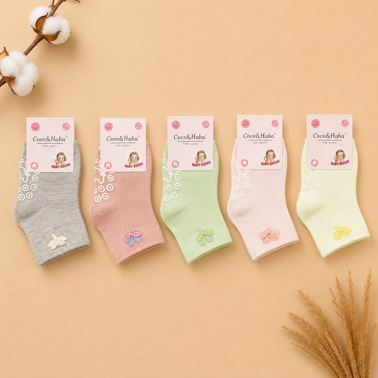 Baby socks 5 pcs pack