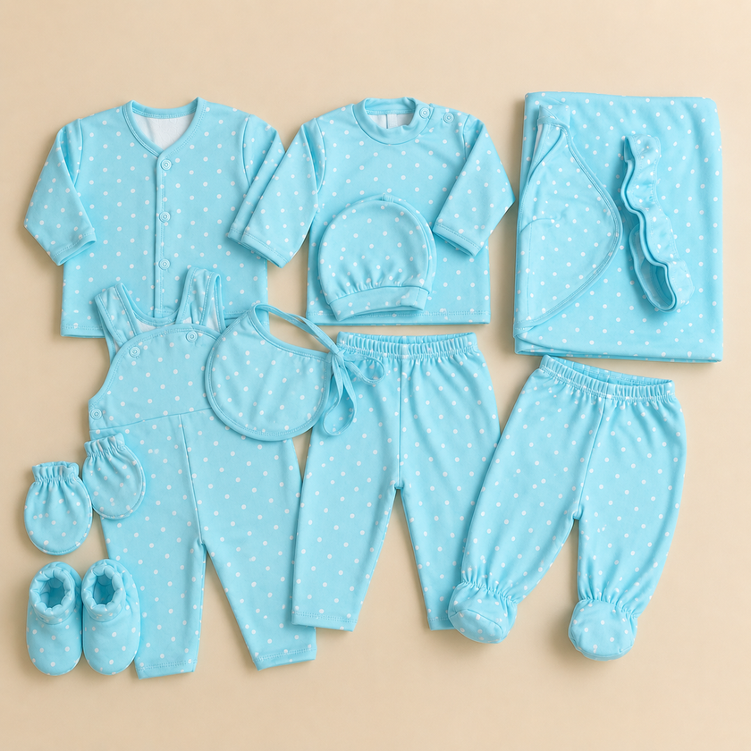 Imported 11 pcs newborn Fleece set
