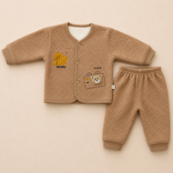 Winter fleece 0-6 months suit