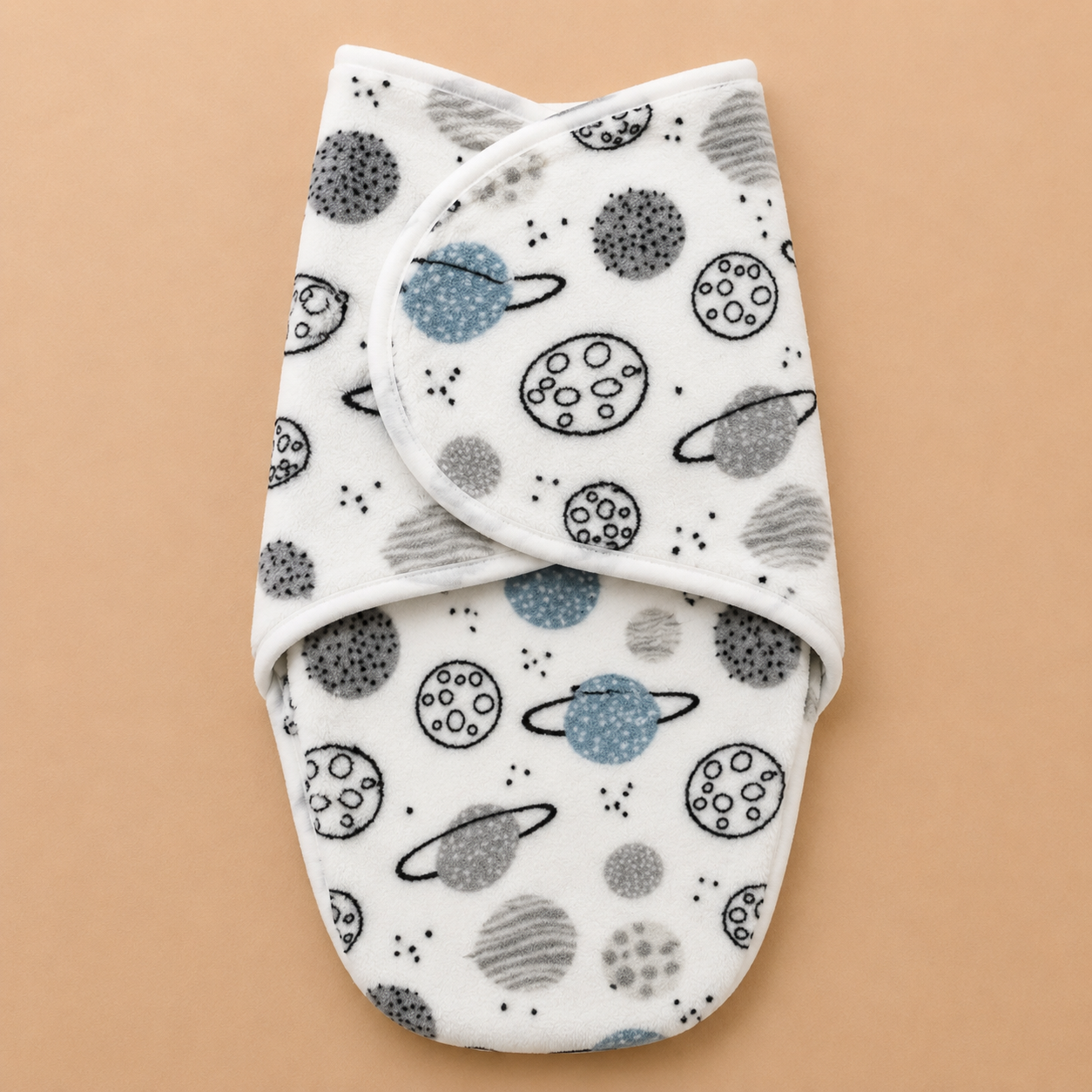 Winter fleece swaddle