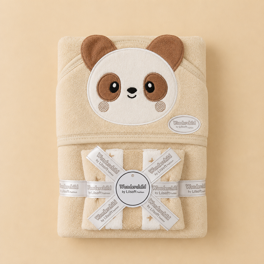 Baby BathTowel + Wash clothes