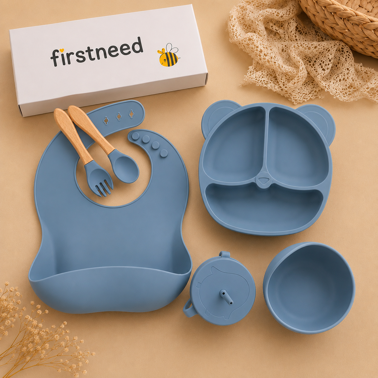 Silicon Baby cutlery Set
