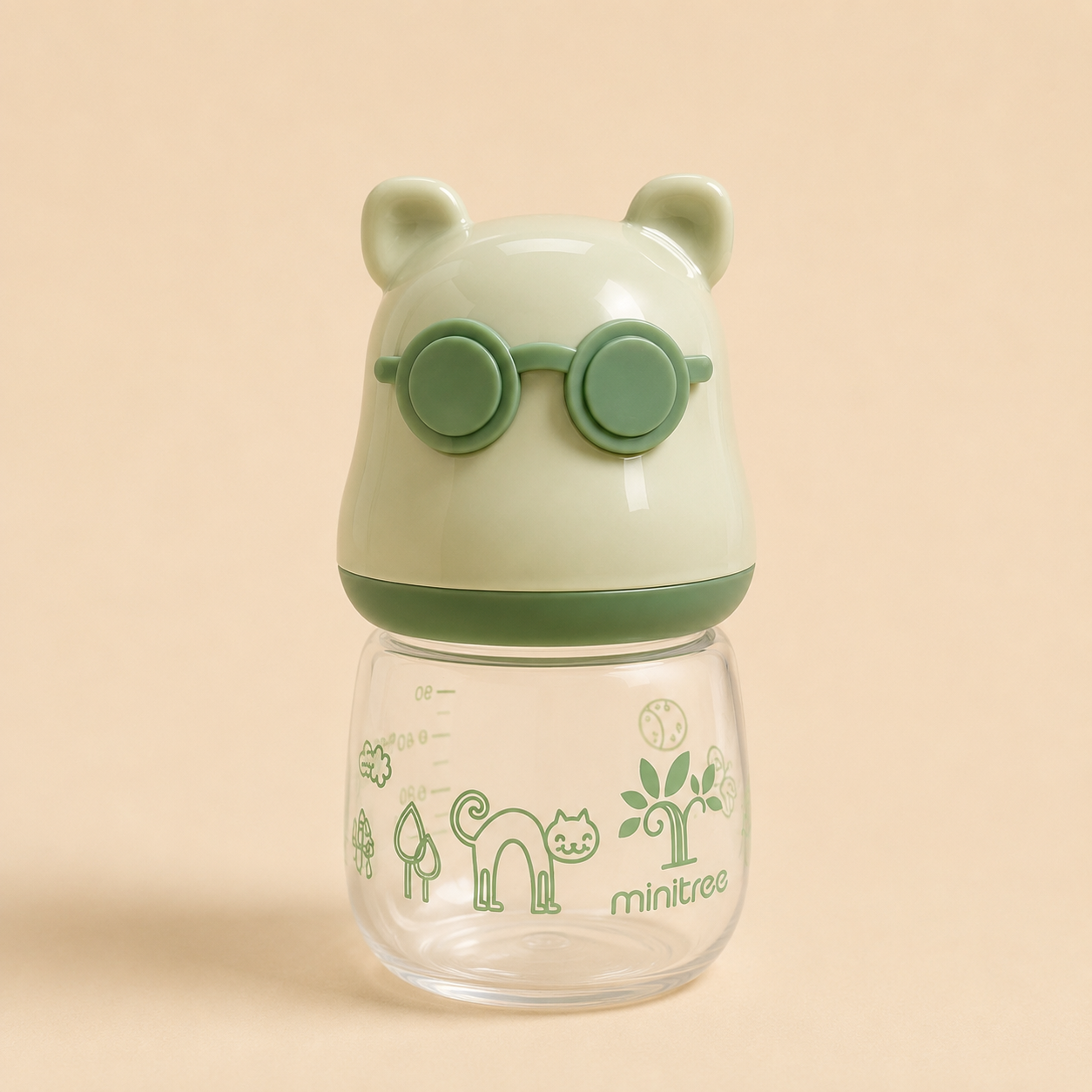 2oz baby feeding bottle minitree