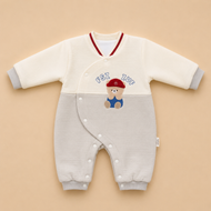Boys pre winter romper