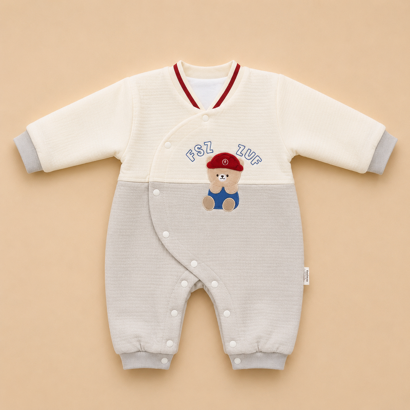 Boys pre winter romper