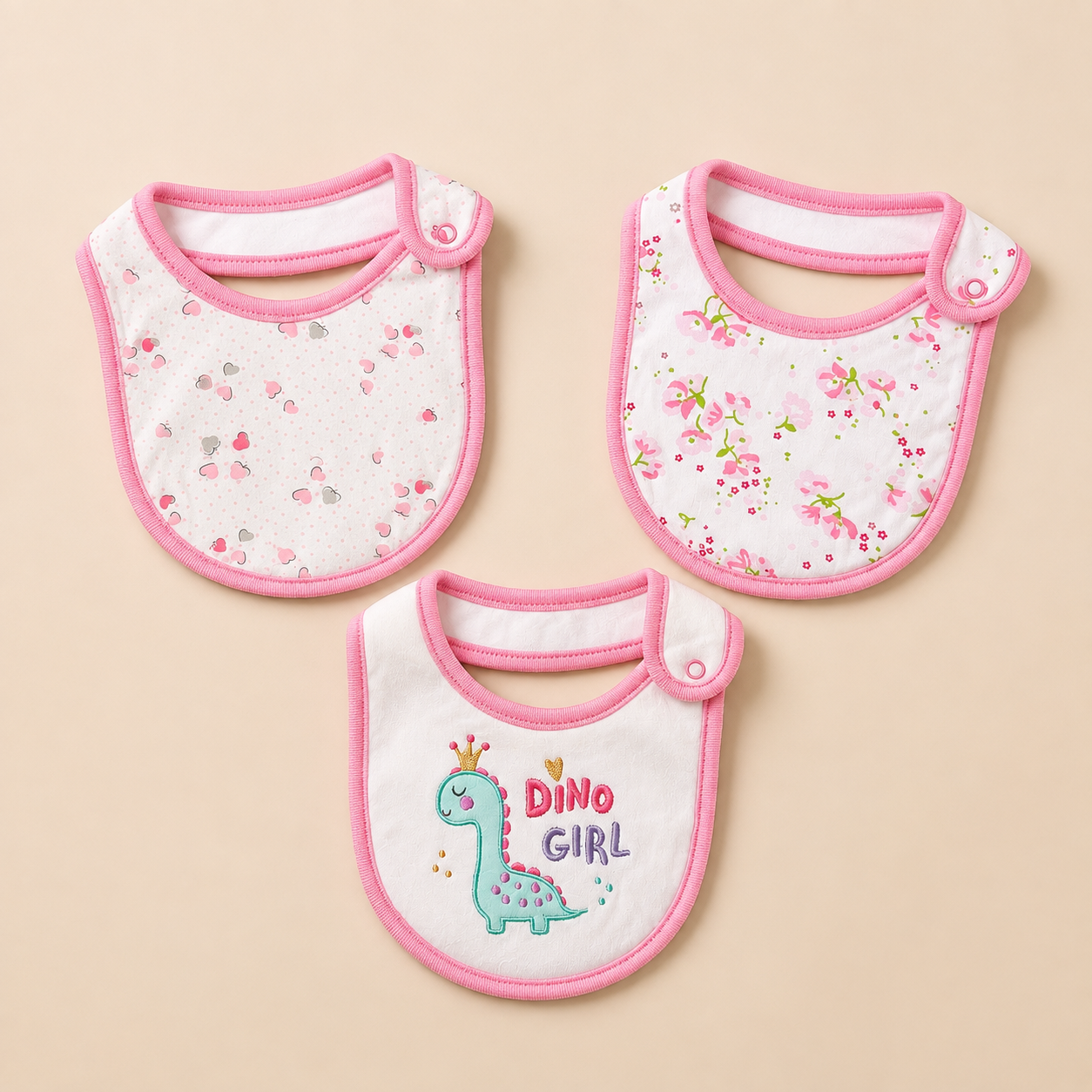 3 pcs Bib set