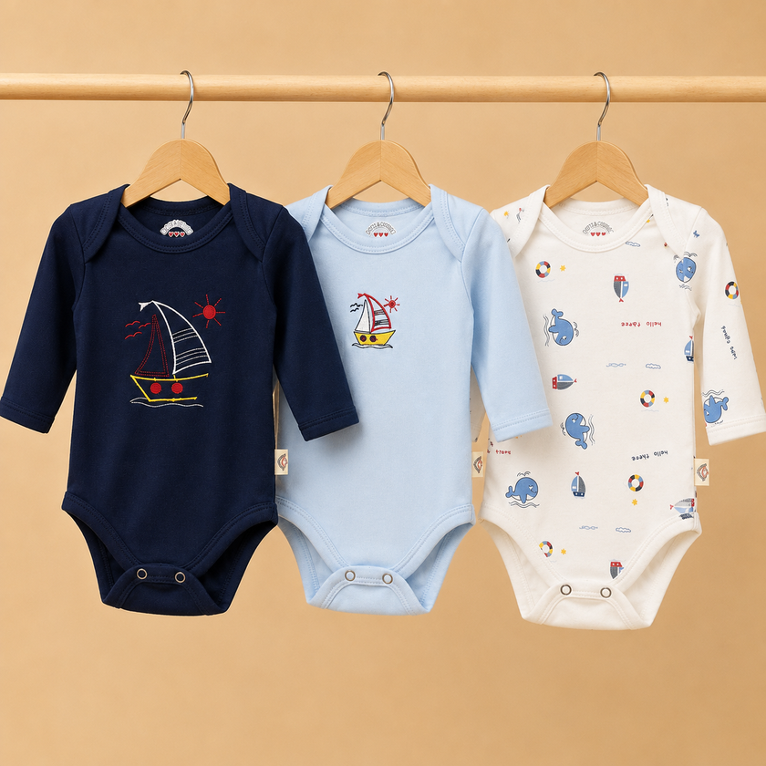 Baby bodysuit 3pcs