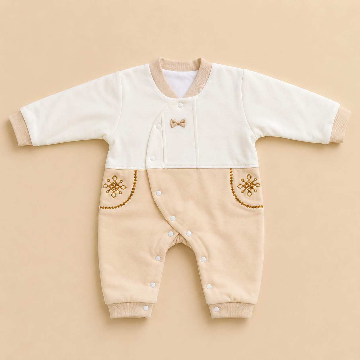 Baby girls pre winter romper