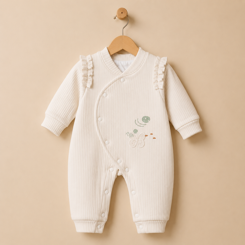 Baby winter romper