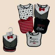 Boys 5-pcs Bib pack